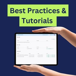 NemoVote on iPad in two hands, behind text "Best Practices and Instructions" NemoVote on iPad in two hands, behind text "Best Practices and Instructions"