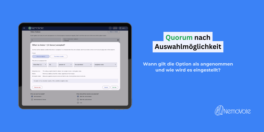 quorum-nach-auswahl